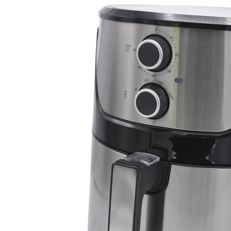 Airfryer 5,2L Fritadeira Sem Óleo Antiaderente - Veneza Inox 110V