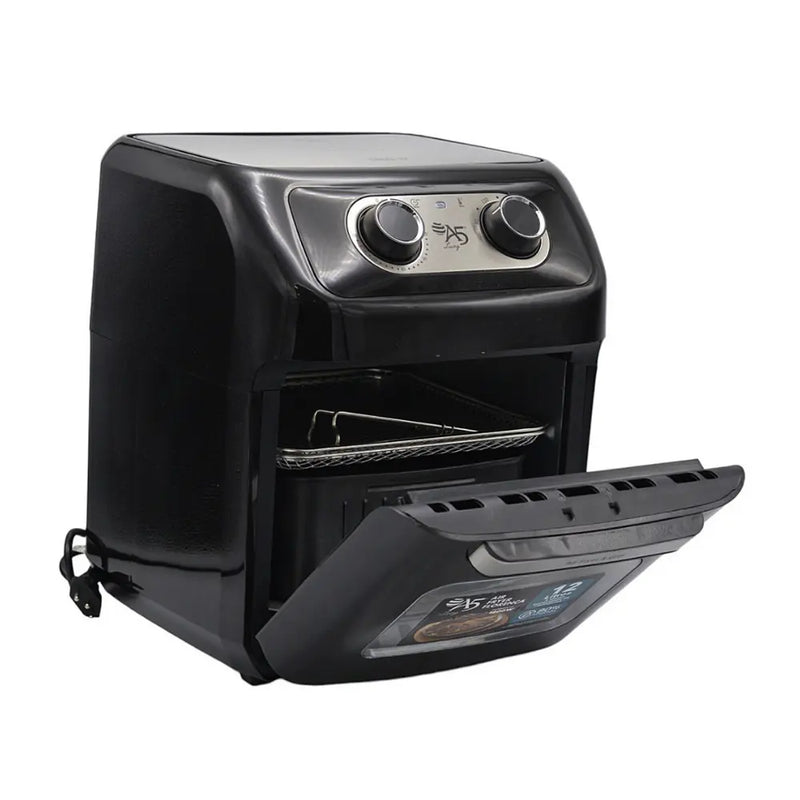 Airfryer 12L Sem Óleo Antiaderente - Florença - Preta 110v