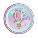 Kit 3 Pratos Infantis Clingo - Coala, Sereia e Balão