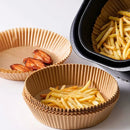 Kit 50 Forros de Papel Descartável para Airfryer 3L a 5L