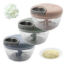 Processador Triturador De Alimentos - 3 Lâminas Manual - Cor Sortida