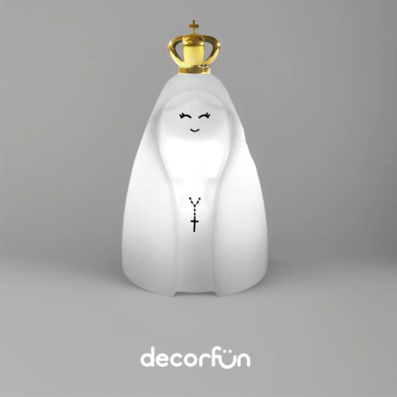 Luminária Nossa Senhora Decoração Oratório Luz Indireta Bivolt