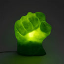 Luminária LED Mão Incrível Hulk Marvel Decoração Geek Temática