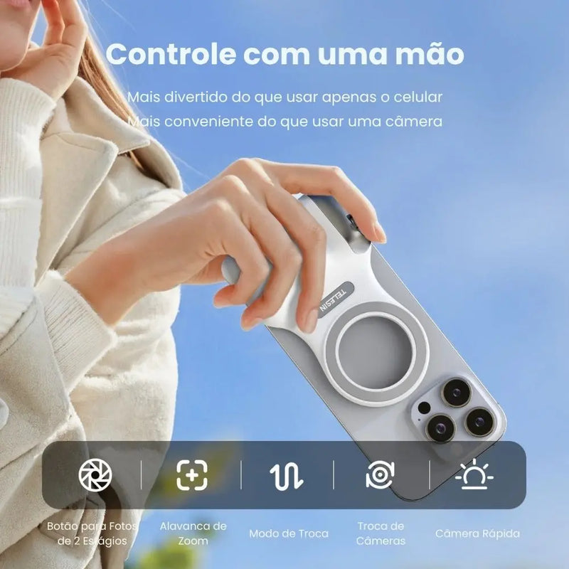 Telesin MagGrip Pro - Alça Magnética para Fotos