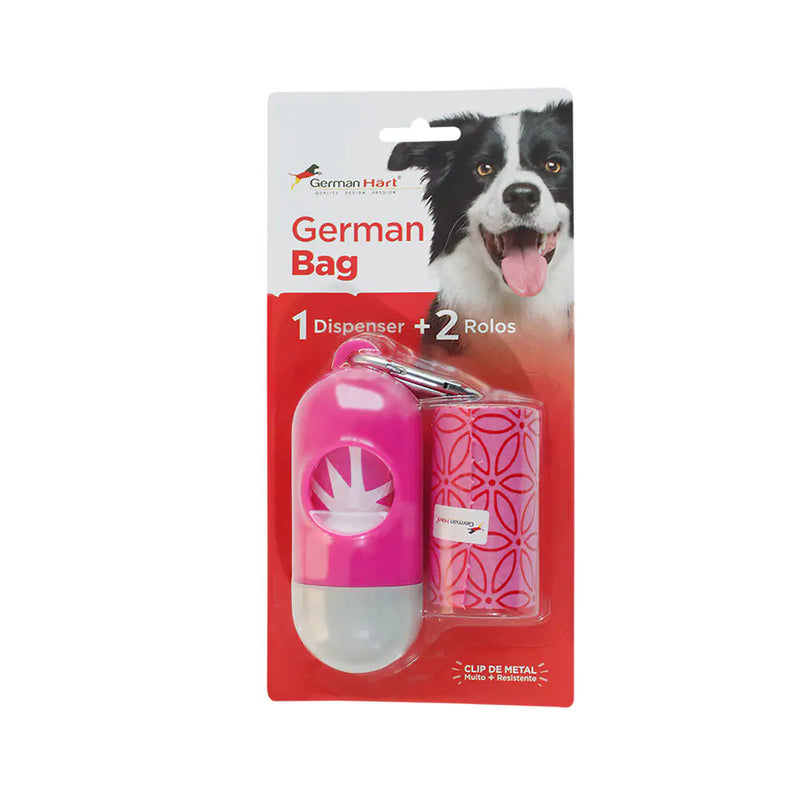 Dispenser e Refil Cata Caca Eco Floral - GermanHart