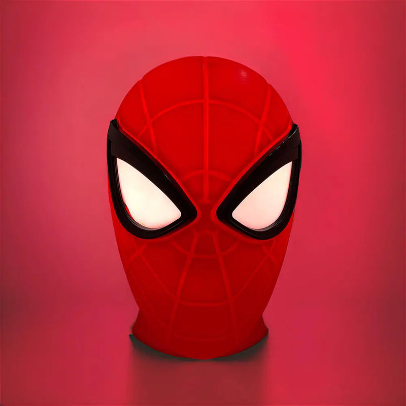 Luminária 3D Homem-Aranha Marvel Decoração Geek Temática