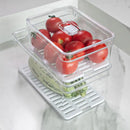 Organizador de Geladeira Acrilico com Tampa 2,2L - Clear Fresh