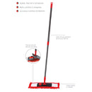 Mop Flat em Microfibra Chenile Rodo para Limpezas Gerais 1,20m