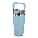 Garrafa Copo Térmico Parede Dupla em Aço Inox 650ml - Azul
