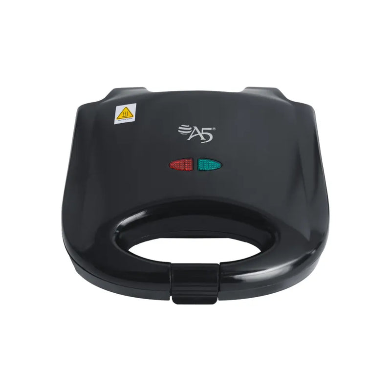 Máquina de Waffle Grill - Antiaderente 750w Preta -  Liége 110v