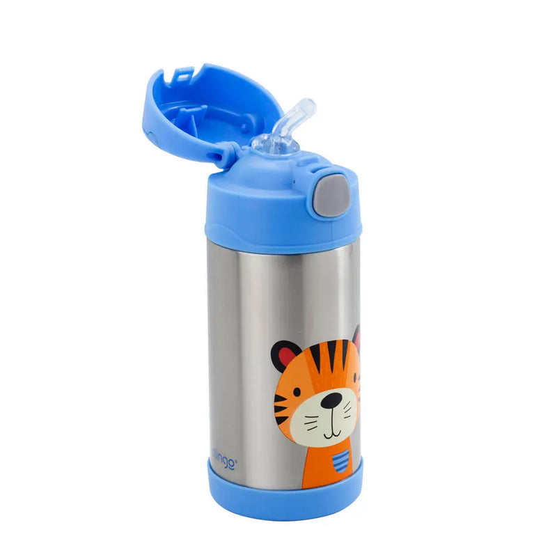 Garrafa Térmica Dupla Camada Vácuo Clingo Tigre - 5h Quente 7h Frio - Clingo
