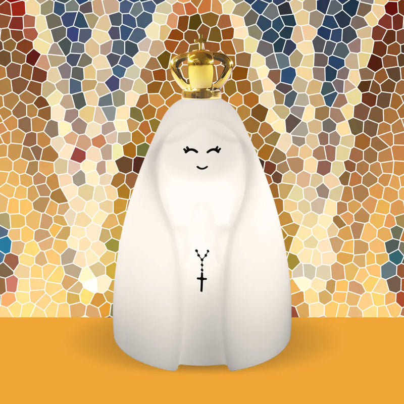 Luminária Nossa Senhora Decoração Oratório Luz Indireta Bivolt