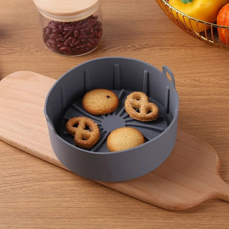 Forma de Silicone para Airfryer Reutilizável -  Easy Kitchen