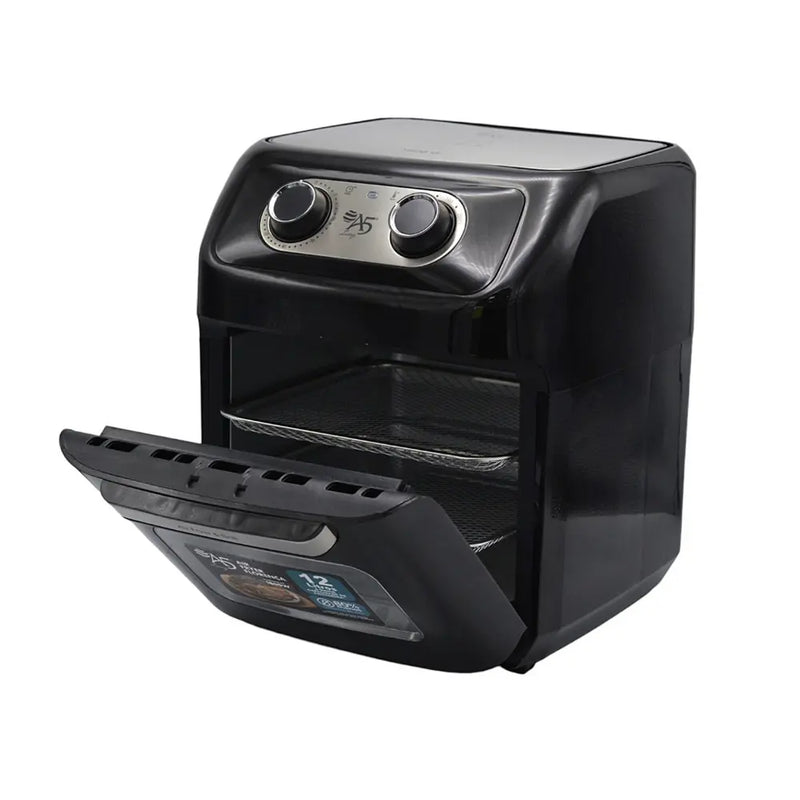 Airfryer 12L Sem Óleo Antiaderente - Florença - Preta 110v