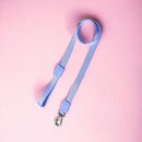 Peitoral Ajustável em X e Guia para Cães - Violeta - P