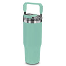 Garrafa Copo Térmico Parede Dupla em Aço Inox 950ml - Verde