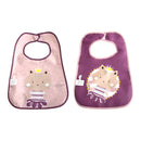 Kit com 2 Babadores com Coletor e Velcro Milky - Clingo