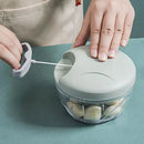 Processador Triturador De Alimentos - 3 Lâminas Manual - Cor Sortida
