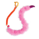 Brinquedo de Gato Interativo Featherlite Springy JW com Penas Coloridas e Catnip