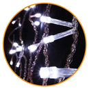 Pisca Pisca Natalino - Cascata Cortina 1,5m - Branco com 100 Leds