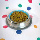 Kit 2 Comedouros Inox Premium Azul 210ml com Base de Silicone Cães e Gatos -  GermanHart 