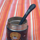 Conjunto com 3 Colheres Infantis Colors Marinho - Clingo