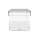 Kit 2 Organizadores De Geladeira com Tampa Acrílicos 5L - Clear Fresh