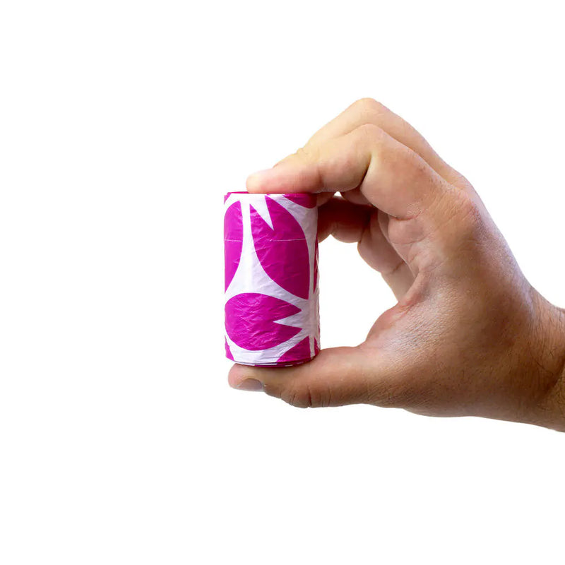 Dispenser e Refil Cata Caca Eco Floral - GermanHart