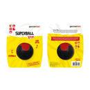 Superball Dual Color G: Bola Interativa com Apito Flutuante - Cães de Médio e Grande Porte