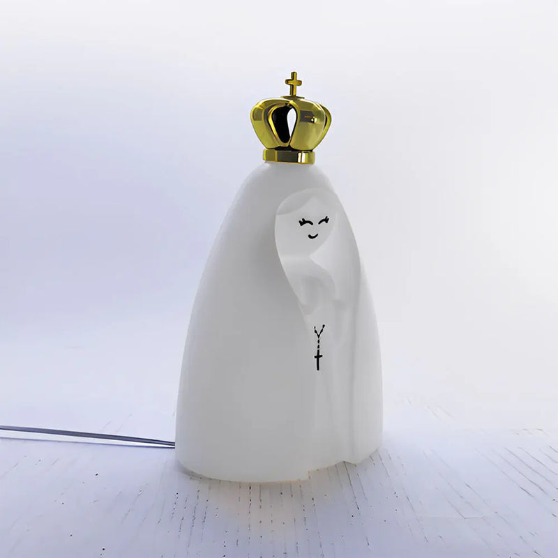 Luminária Nossa Senhora Decoração Oratório Luz Indireta Bivolt