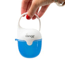 Porta Chupetas Clingo Baleia Colors - Azul