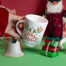 Caneca de Porcelana de 270ml Natal Mágico - Merry Christmas
